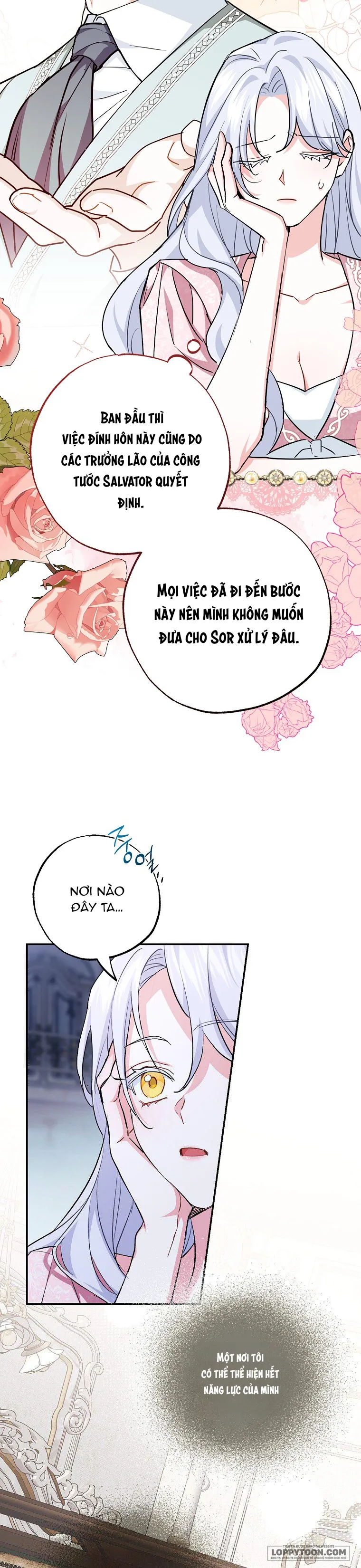 Vị Hôn Phu Phản Diện Cản Trở Con Đường Hoa Của Tôi - Chap 3 - Trang 11