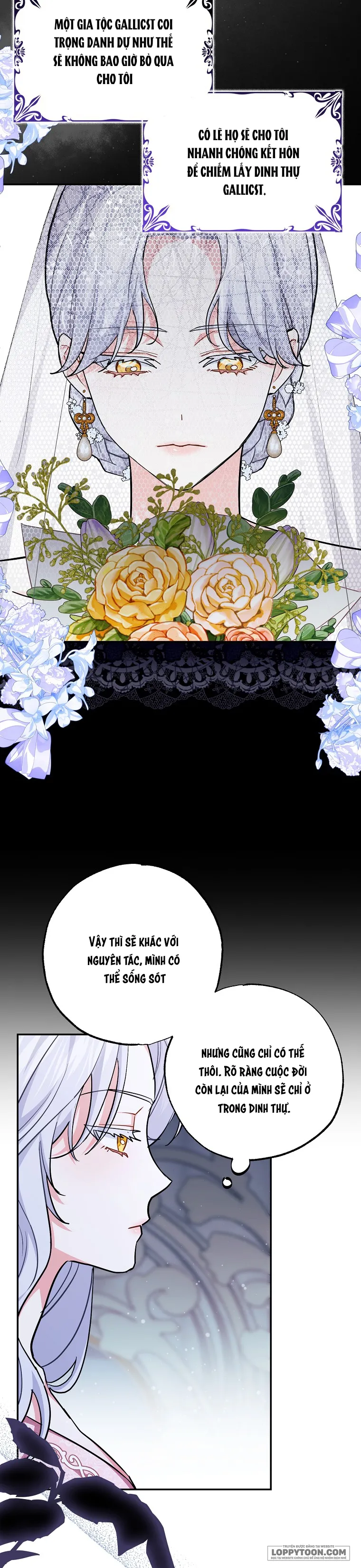 Vị Hôn Phu Phản Diện Cản Trở Con Đường Hoa Của Tôi - Chap 3 - Trang 9
