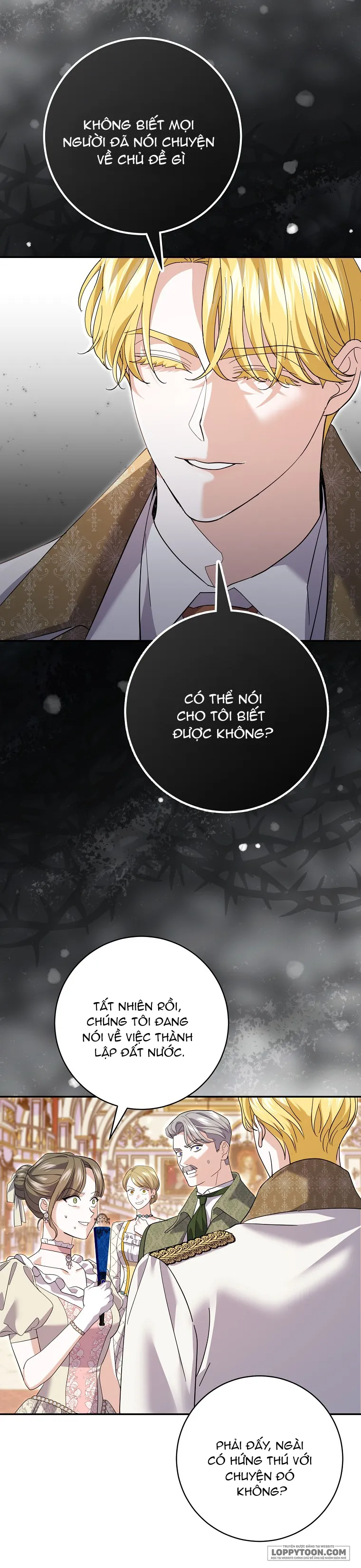 Vị Hôn Phu Phản Diện Cản Trở Con Đường Hoa Của Tôi - Chap 30 - Trang 14