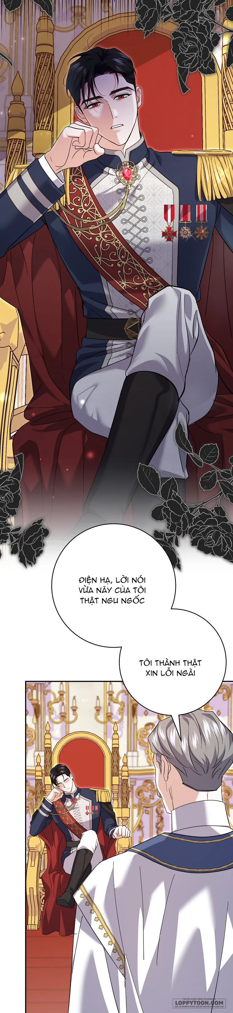 Vị Hôn Phu Phản Diện Cản Trở Con Đường Hoa Của Tôi - Chap 30 - Trang 22