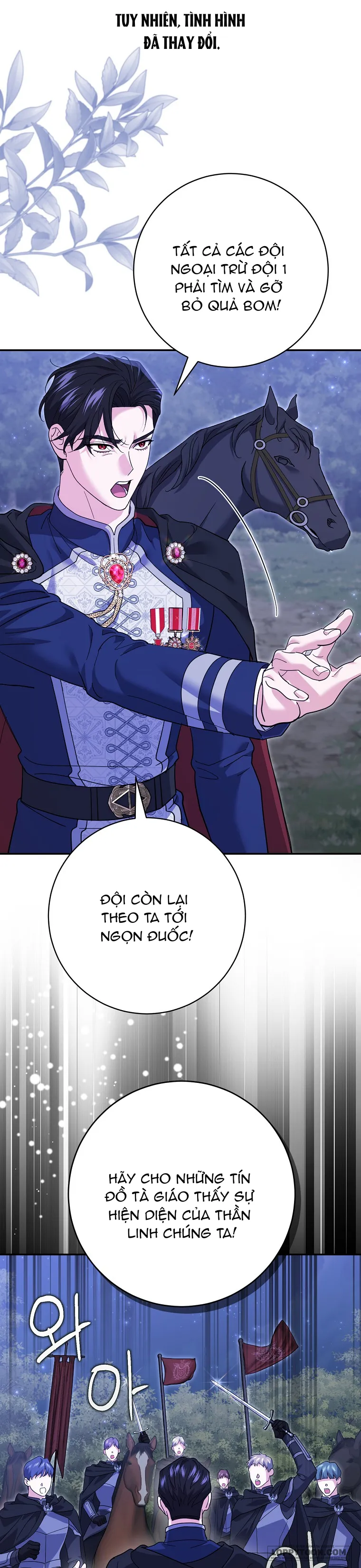 Vị Hôn Phu Phản Diện Cản Trở Con Đường Hoa Của Tôi - Chap 32 - Trang 13