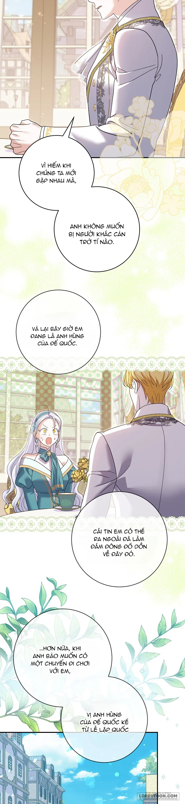 Vị Hôn Phu Phản Diện Cản Trở Con Đường Hoa Của Tôi - Chap 35 - Trang 32