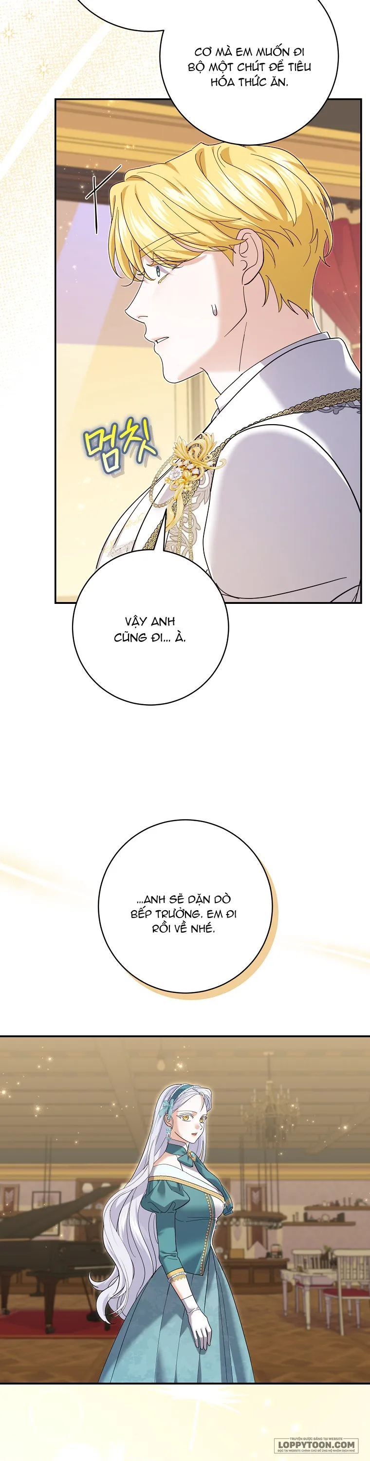 Vị Hôn Phu Phản Diện Cản Trở Con Đường Hoa Của Tôi - Chap 36 - Trang 30