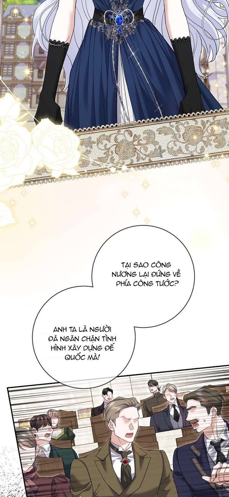 Vị Hôn Phu Phản Diện Cản Trở Con Đường Hoa Của Tôi - Chap 38 - Trang 54