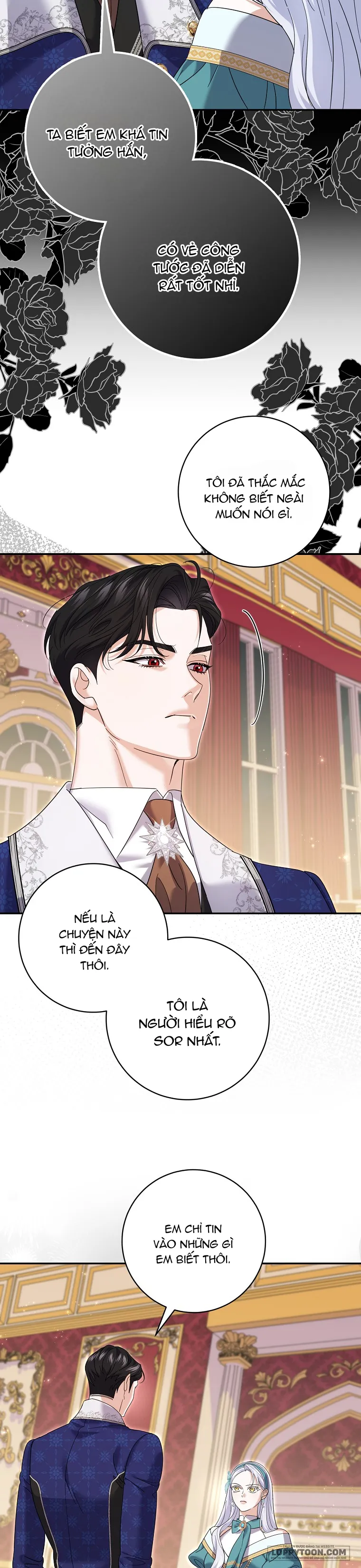 Vị Hôn Phu Phản Diện Cản Trở Con Đường Hoa Của Tôi - Chap 38 - Trang 8
