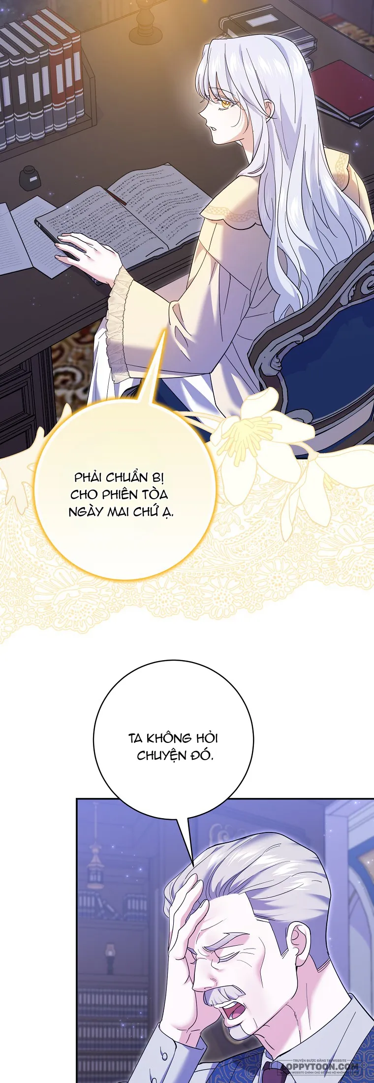 Vị Hôn Phu Phản Diện Cản Trở Con Đường Hoa Của Tôi - Chap 39 - Trang 2