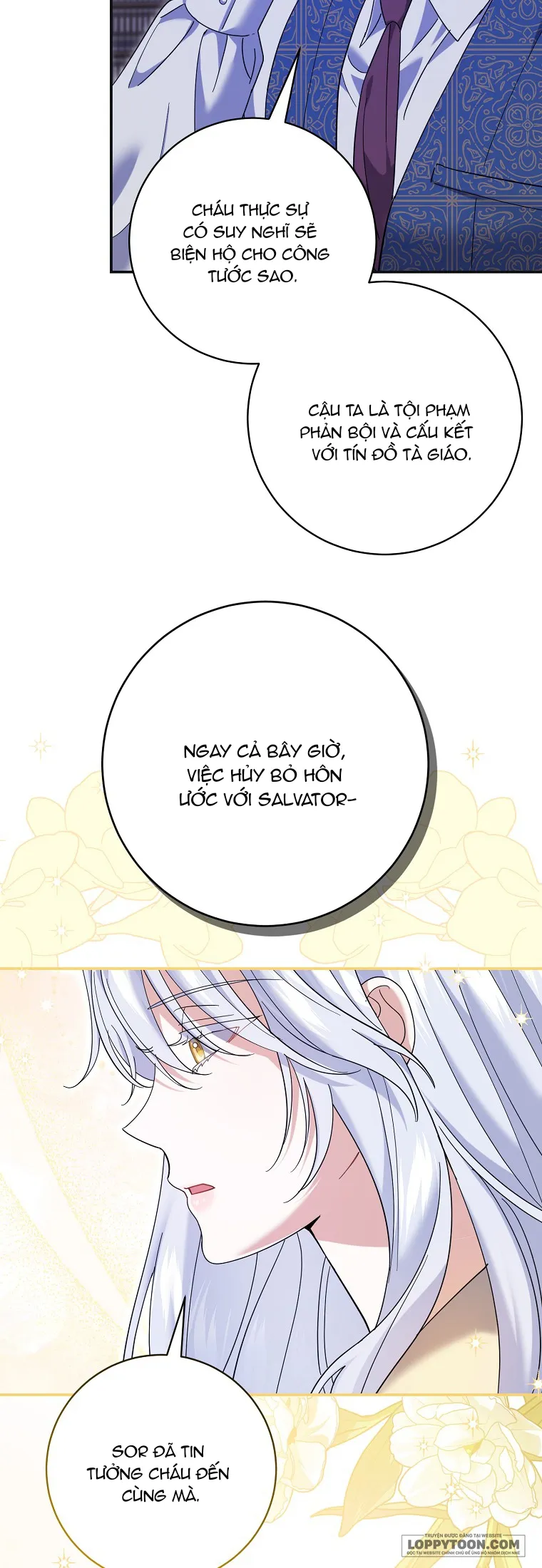 Vị Hôn Phu Phản Diện Cản Trở Con Đường Hoa Của Tôi - Chap 39 - Trang 3