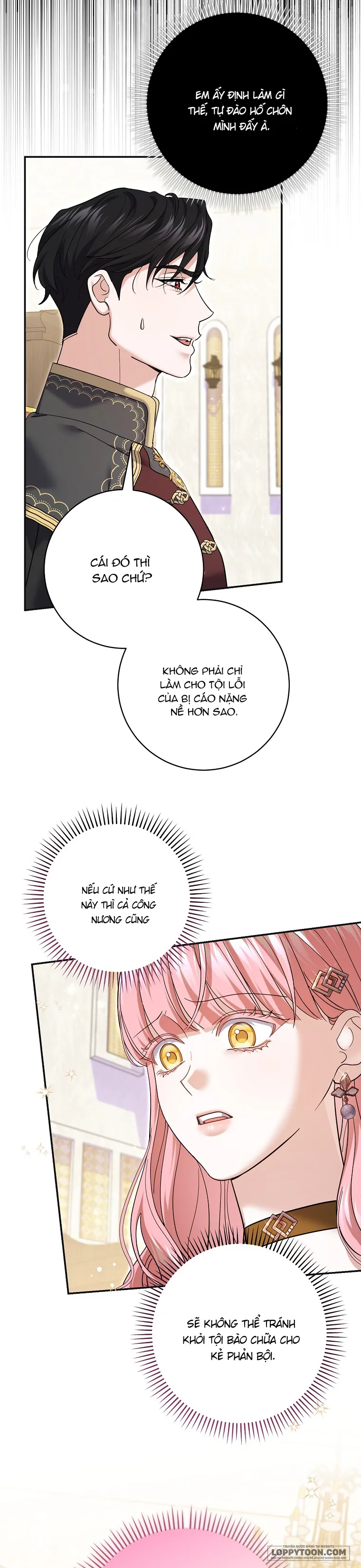 Vị Hôn Phu Phản Diện Cản Trở Con Đường Hoa Của Tôi - Chap 39 - Trang 22