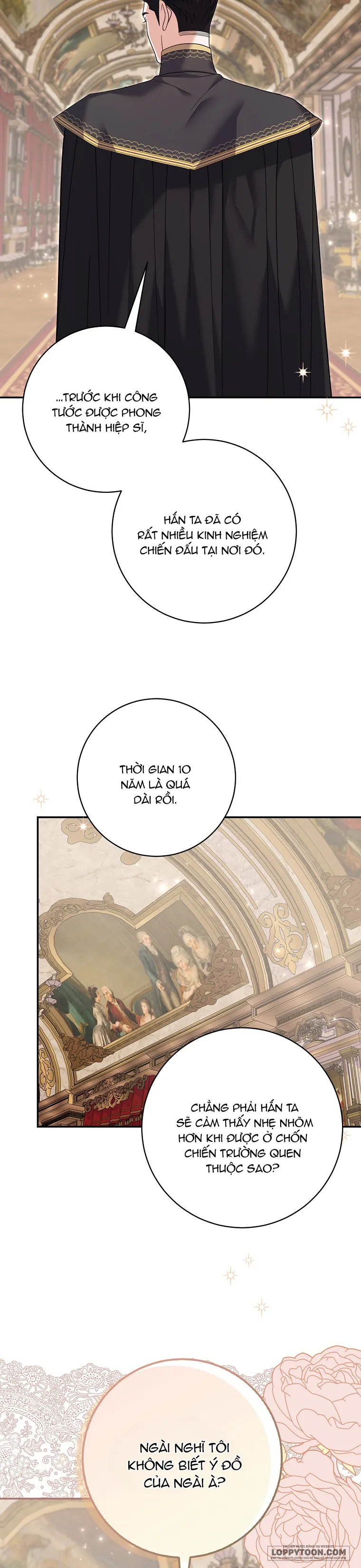 Vị Hôn Phu Phản Diện Cản Trở Con Đường Hoa Của Tôi - Chap 40 - Trang 3