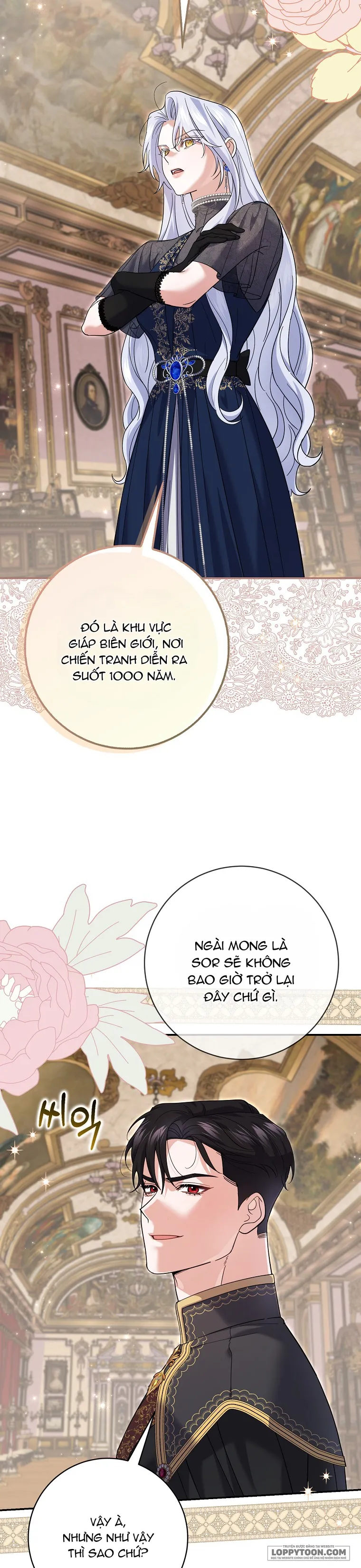 Vị Hôn Phu Phản Diện Cản Trở Con Đường Hoa Của Tôi - Chap 40 - Trang 4
