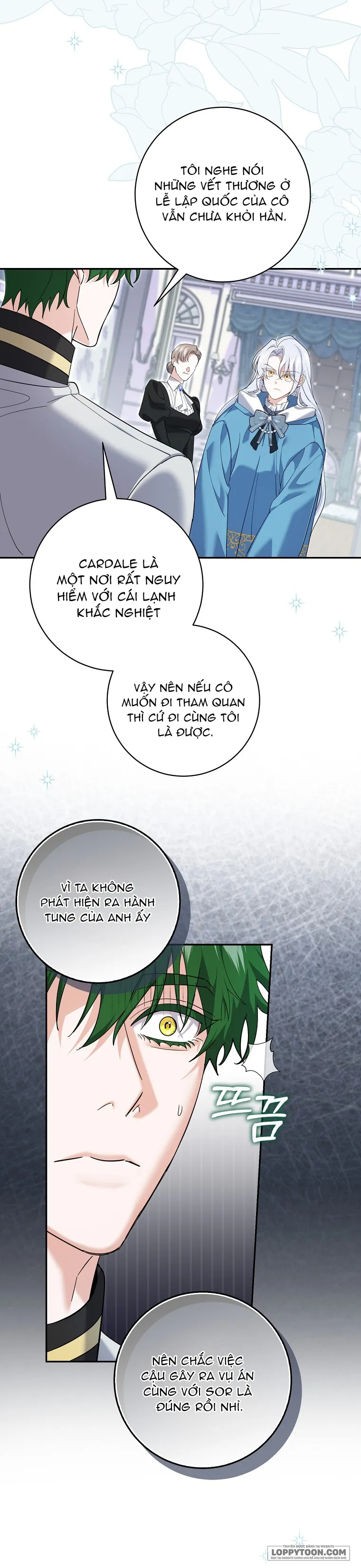 Vị Hôn Phu Phản Diện Cản Trở Con Đường Hoa Của Tôi - Chap 41 - Trang 14