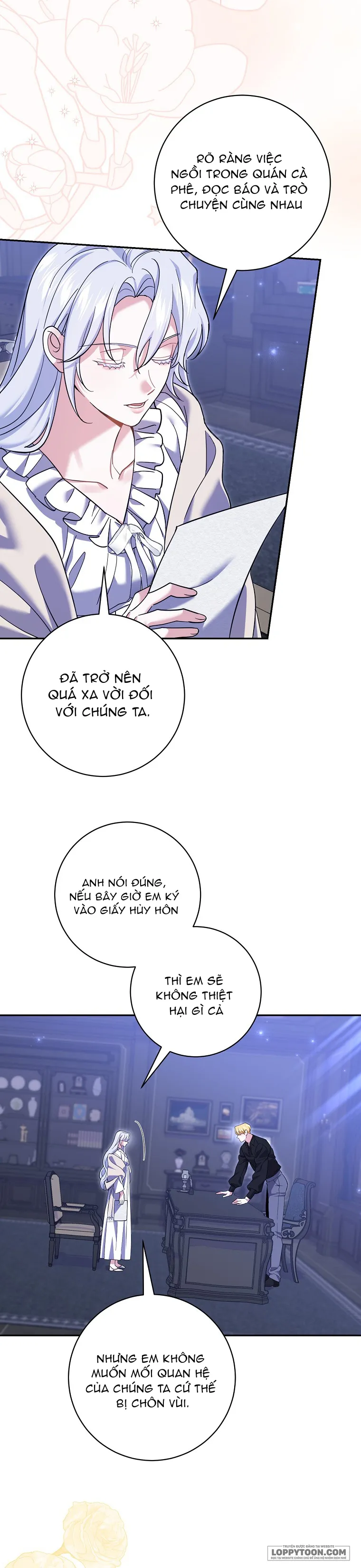 Vị Hôn Phu Phản Diện Cản Trở Con Đường Hoa Của Tôi - Chap 41 - Trang 30