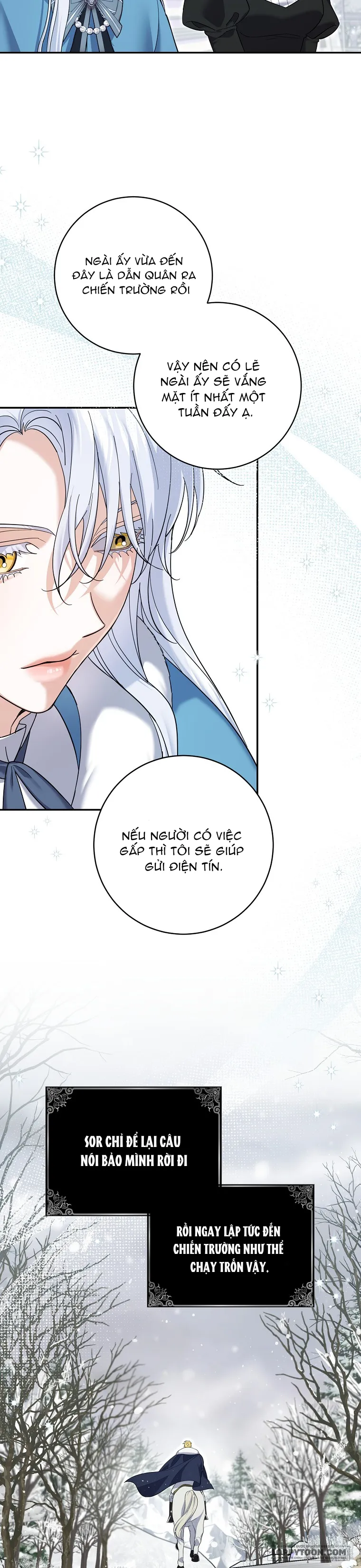 Vị Hôn Phu Phản Diện Cản Trở Con Đường Hoa Của Tôi - Chap 41 - Trang 10