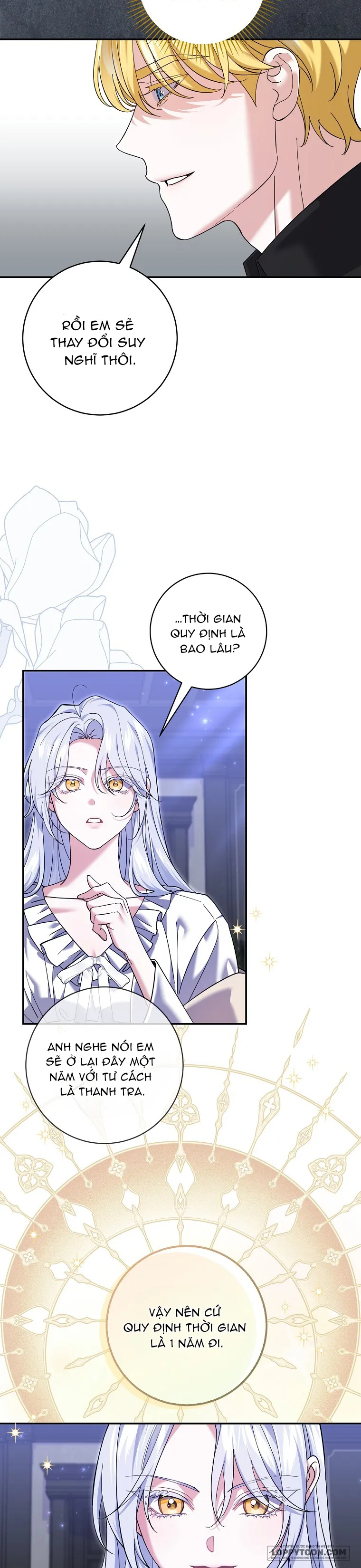 Vị Hôn Phu Phản Diện Cản Trở Con Đường Hoa Của Tôi - Chap 42 - Trang 3