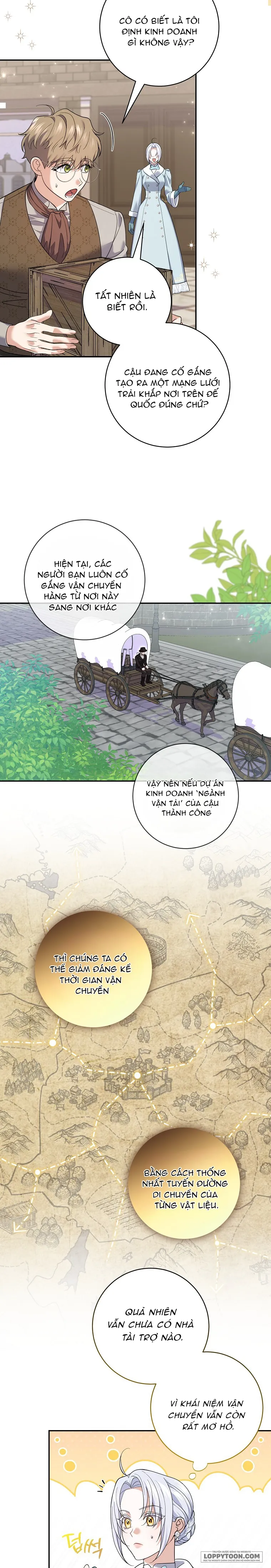 Vị Hôn Phu Phản Diện Cản Trở Con Đường Hoa Của Tôi - Chap 42 - Trang 27
