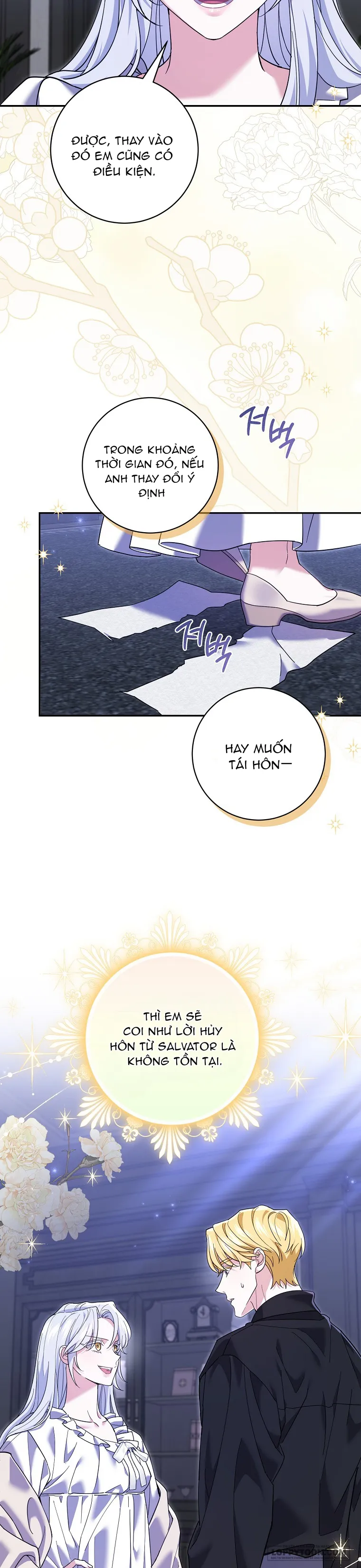 Vị Hôn Phu Phản Diện Cản Trở Con Đường Hoa Của Tôi - Chap 42 - Trang 4