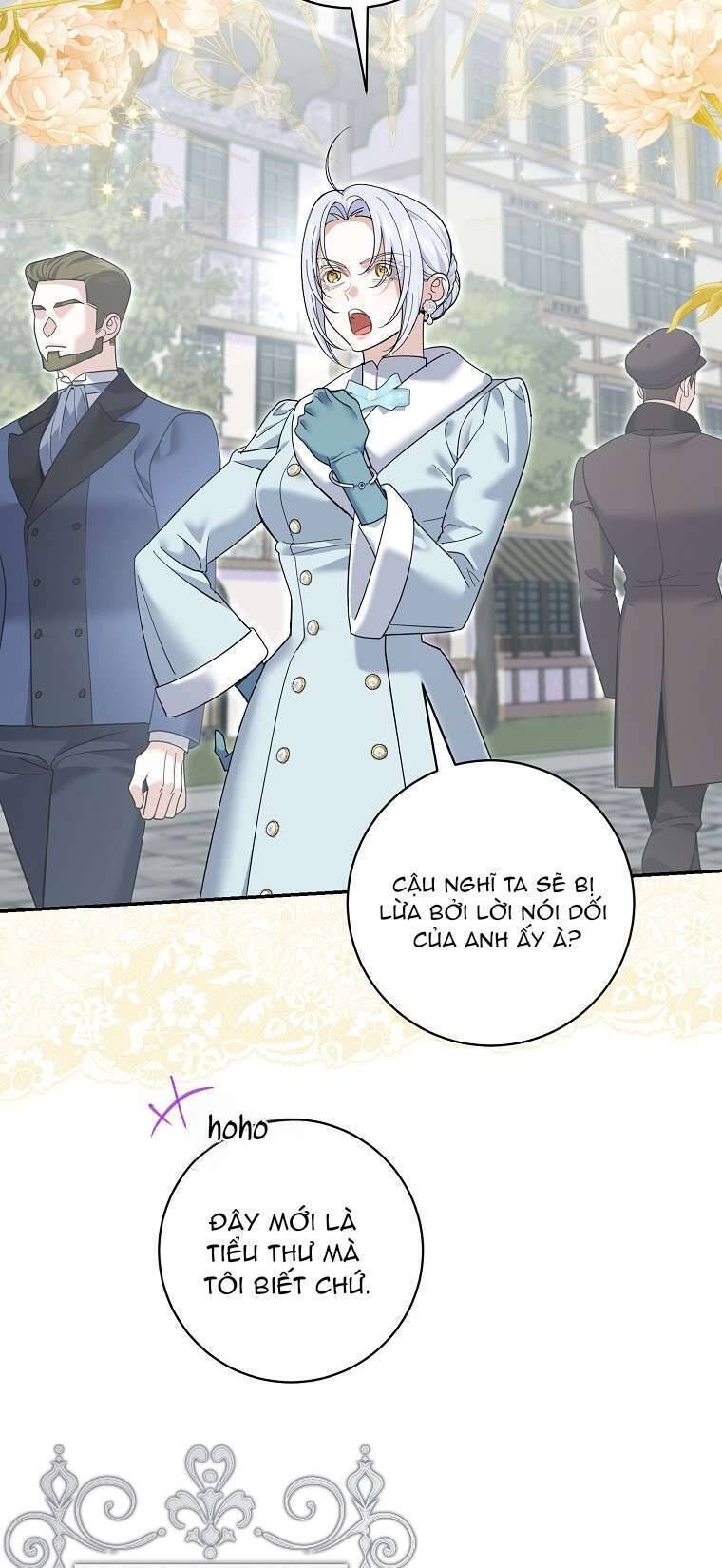 Vị Hôn Phu Phản Diện Cản Trở Con Đường Hoa Của Tôi - Chap 42 - Trang 37