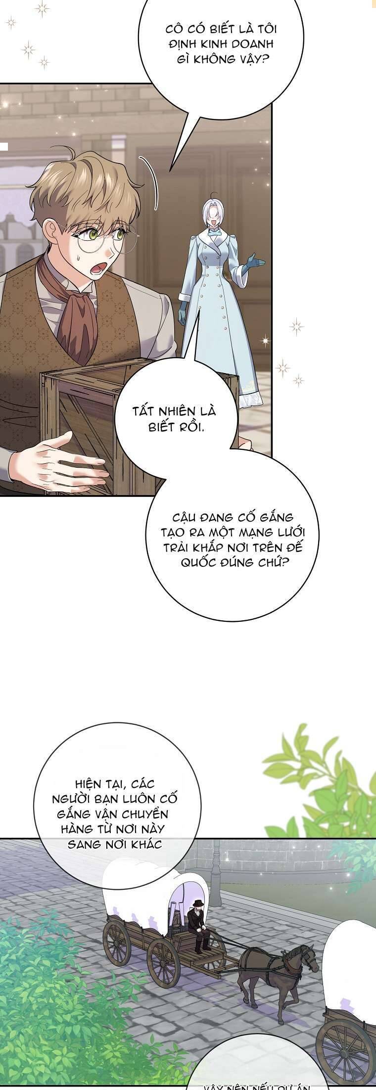 Vị Hôn Phu Phản Diện Cản Trở Con Đường Hoa Của Tôi - Chap 42 - Trang 51