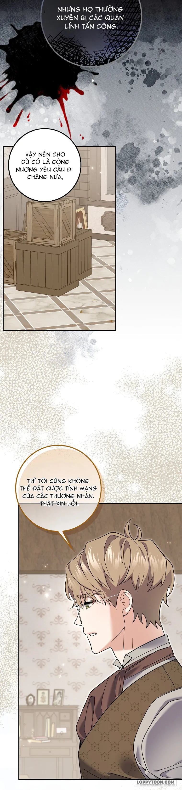 Vị Hôn Phu Phản Diện Cản Trở Con Đường Hoa Của Tôi - Chap 43 - Trang 3