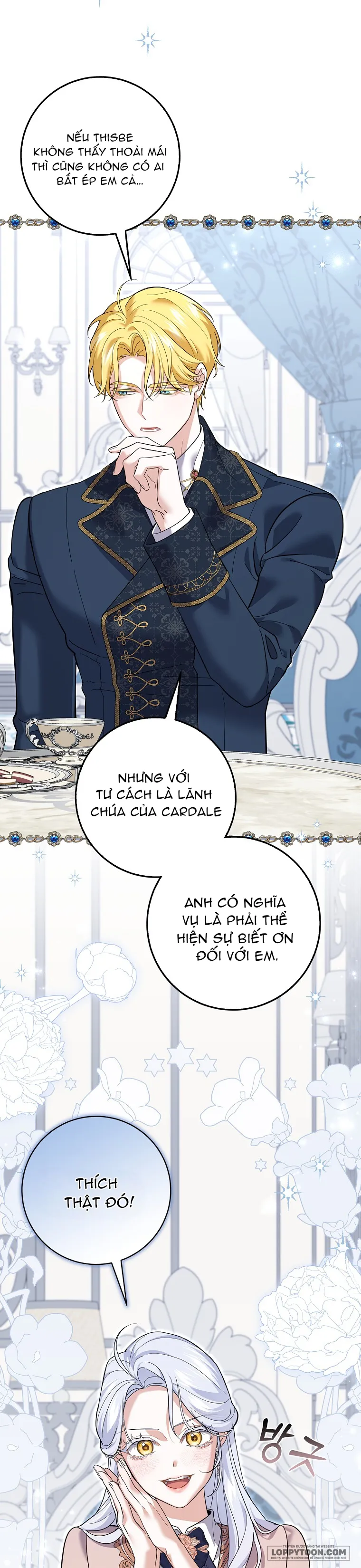 Vị Hôn Phu Phản Diện Cản Trở Con Đường Hoa Của Tôi - Chap 44 - Trang 9