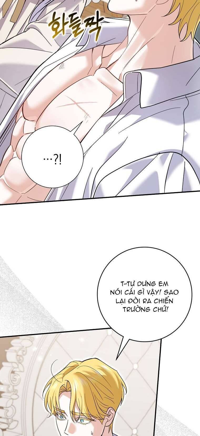 Vị Hôn Phu Phản Diện Cản Trở Con Đường Hoa Của Tôi - Chap 46 - Trang 50