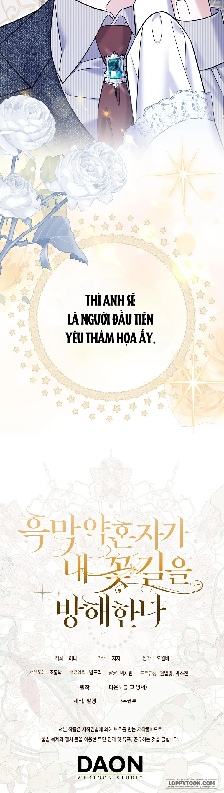 Vị Hôn Phu Phản Diện Cản Trở Con Đường Hoa Của Tôi - Chap 51 - Trang 34