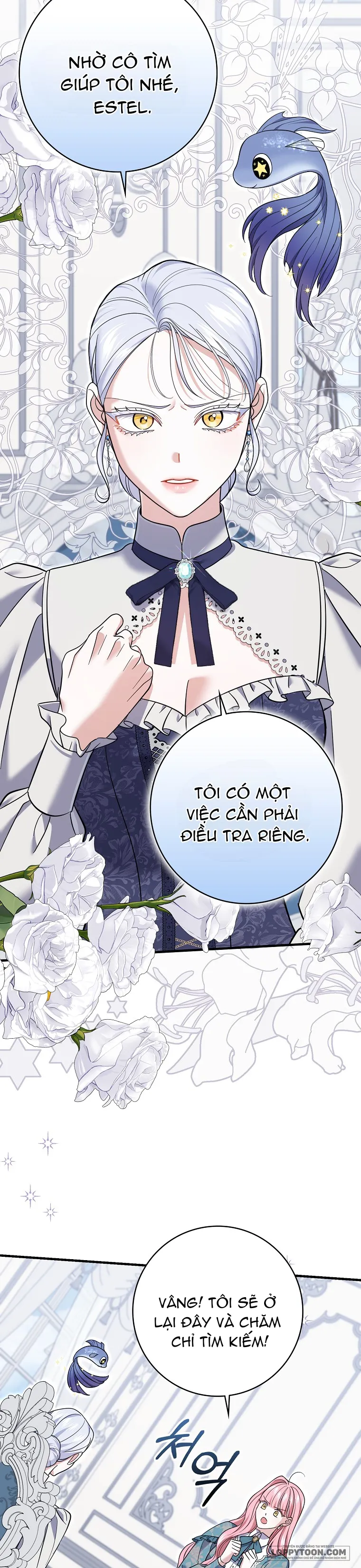Vị Hôn Phu Phản Diện Cản Trở Con Đường Hoa Của Tôi - Chap 55 - Trang 10
