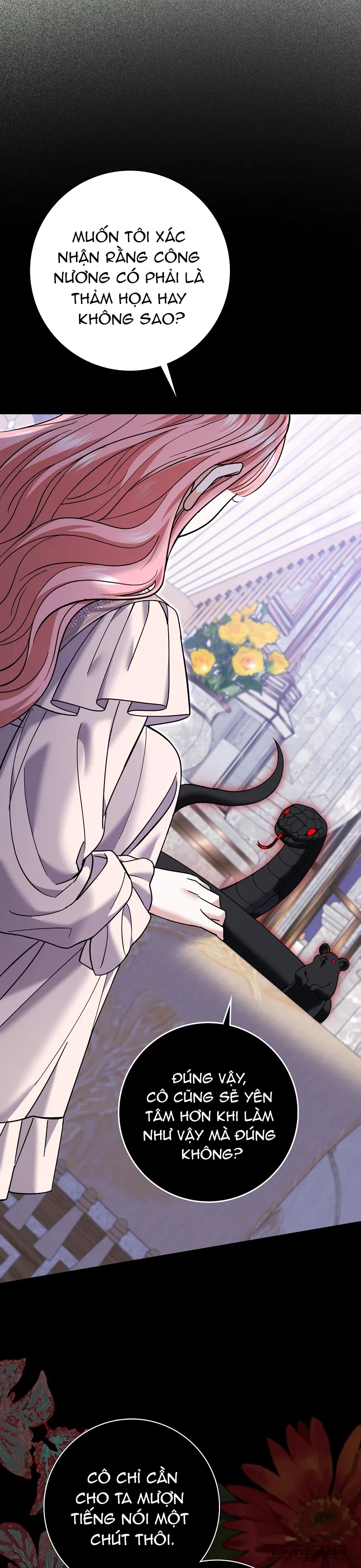 Vị Hôn Phu Phản Diện Cản Trở Con Đường Hoa Của Tôi - Chap 59 - Trang 6