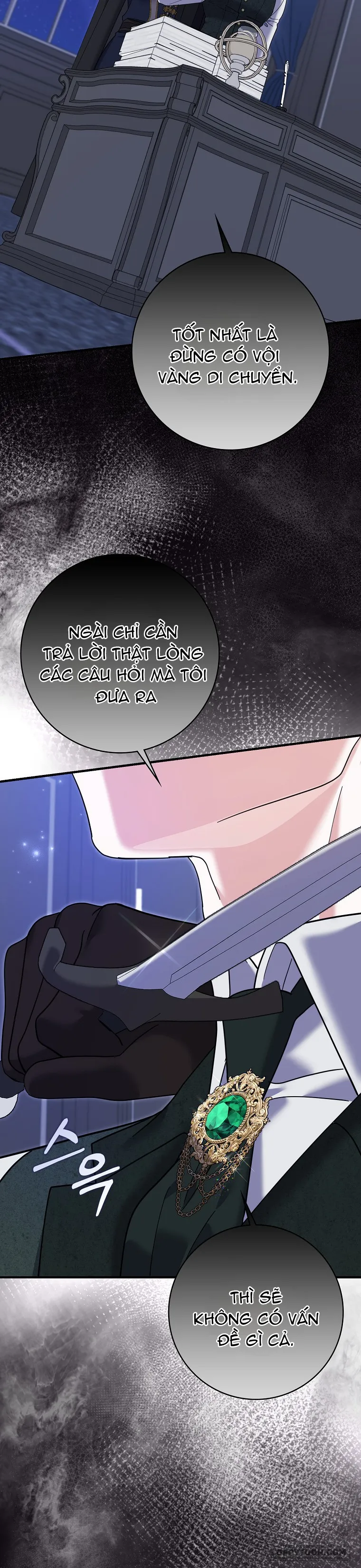 Vị Hôn Phu Phản Diện Cản Trở Con Đường Hoa Của Tôi - Chap 63 - Trang 24