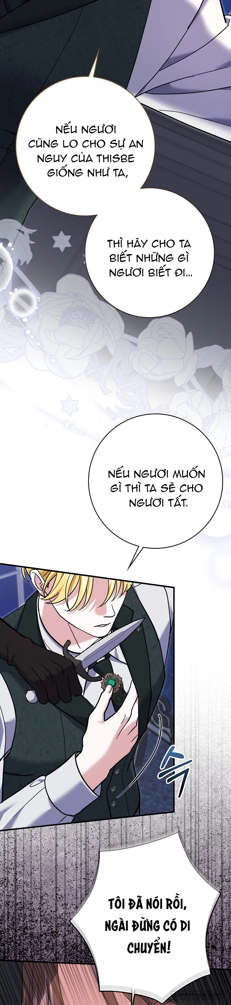 Vị Hôn Phu Phản Diện Cản Trở Con Đường Hoa Của Tôi - Chap 63 - Trang 35