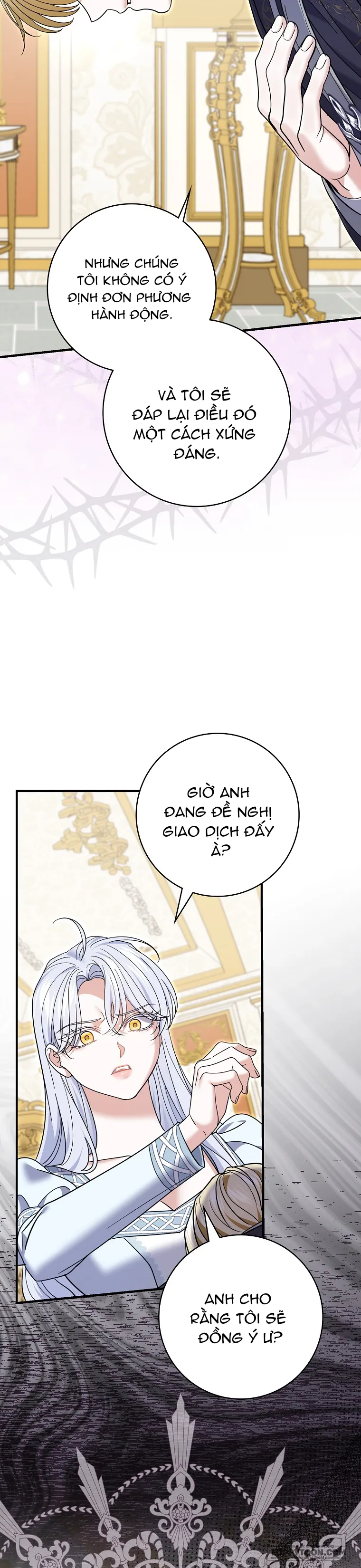 Vị Hôn Phu Phản Diện Cản Trở Con Đường Hoa Của Tôi - Chap 64 - Trang 25