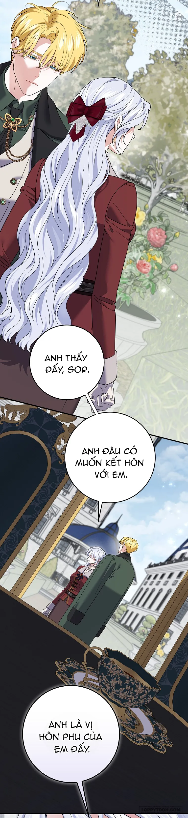 Vị Hôn Phu Phản Diện Cản Trở Con Đường Hoa Của Tôi - Chap 75 - Trang 7