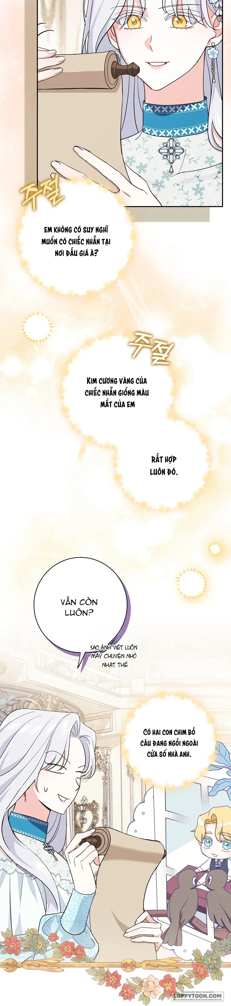 Vị Hôn Phu Phản Diện Cản Trở Con Đường Hoa Của Tôi - Chap 9 - Trang 14