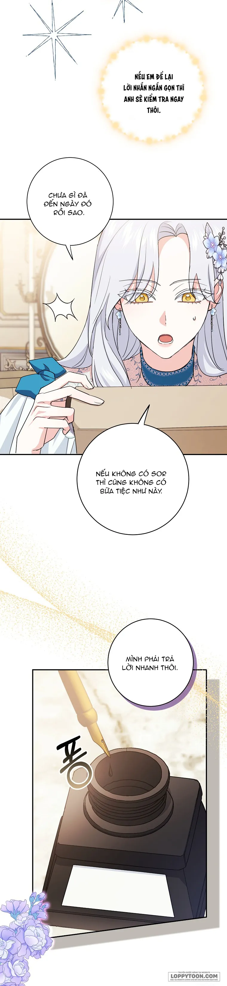 Vị Hôn Phu Phản Diện Cản Trở Con Đường Hoa Của Tôi - Chap 9 - Trang 16