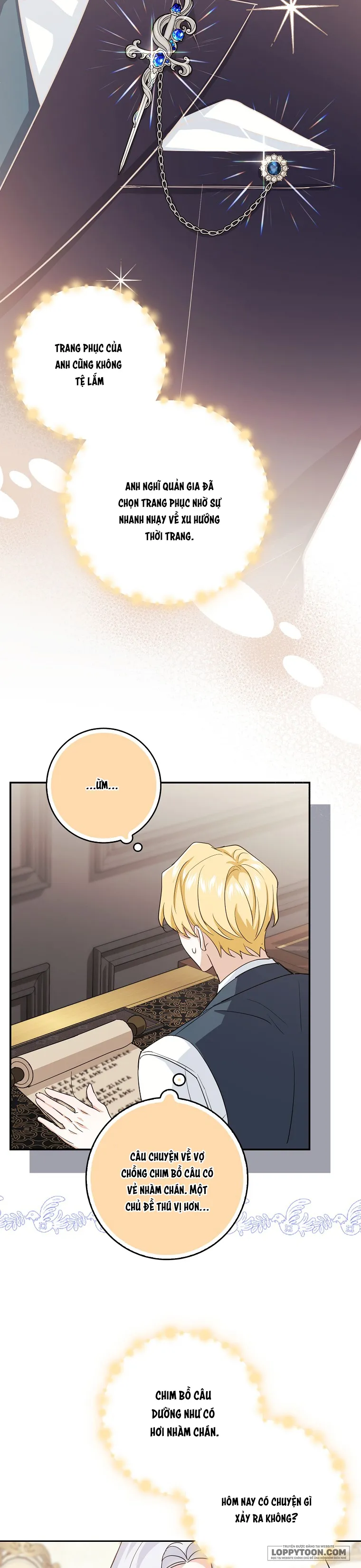 Vị Hôn Phu Phản Diện Cản Trở Con Đường Hoa Của Tôi - Chap 9 - Trang 20