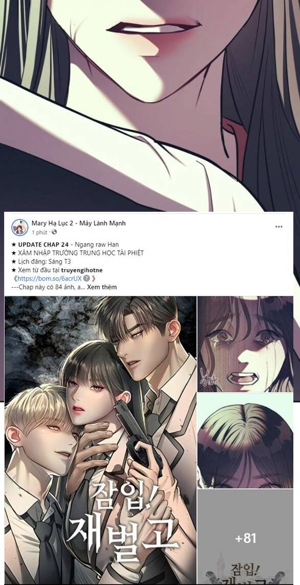 Xâm Nhập Vào Trường Trung Học Tài Phiệt! - Chap 24.1 - Trang 4